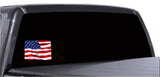 Colorado Waving USA American Flag. Patriotic Vinyl Sticker