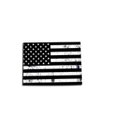 Colorado Distressed Subdued US Flag Thin Blue Line/Thin Red Line/Thin Green Line Sticker. Support Police/Firefighters/Military