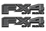 3D FX4 Off Road Vinyl Decal