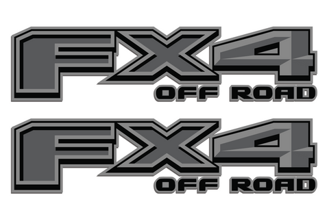 3D FX4 Off Road Vinyl Decal