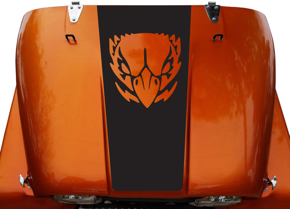 Hood Blackout Medal of Honor Eagle Vinyl Decal Sticker fit: Jeep CJ 5 6 7 8