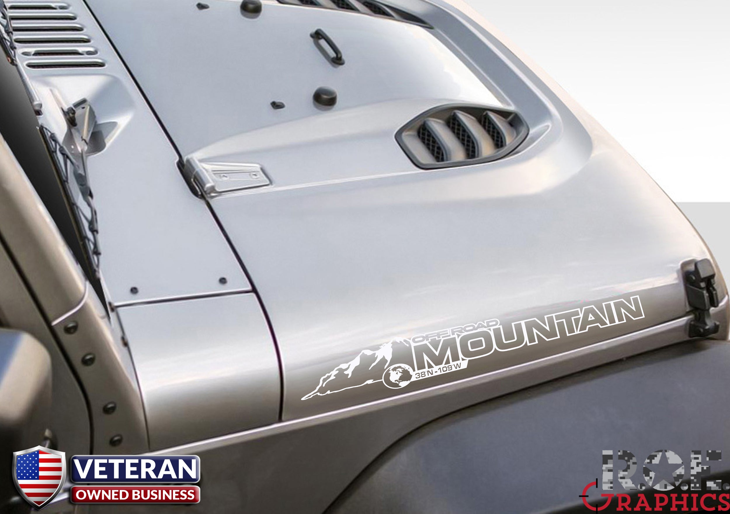 jeep hood decals custom