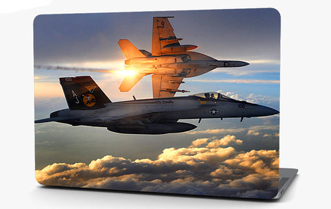 F-18 Hornet Airplane Vinyl Laptop Computer Skin Sticker Decal Wrap Macbook Various Sizes