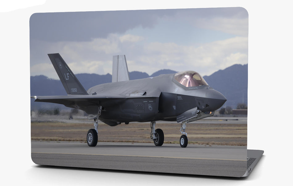 F-35 Lightning II Airplane Vinyl Laptop Computer Skin Sticker Decal Wrap Macbook Various Sizes