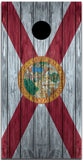 Florida State Flag Custom Vinyl Cornhole Wrap