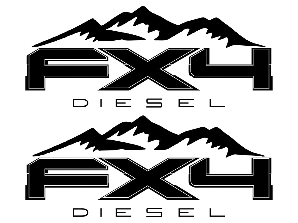 Ford FX4 Offroad Vinyl Decal