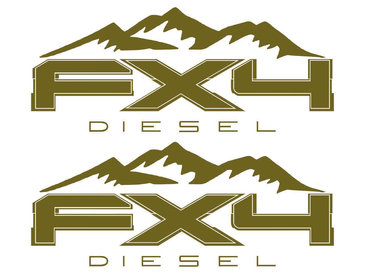 Ford FX4 Offroad Vinyl Decal