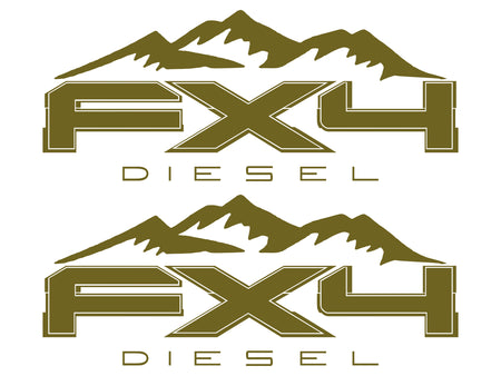 Ford FX4 Offroad Vinyl Decal