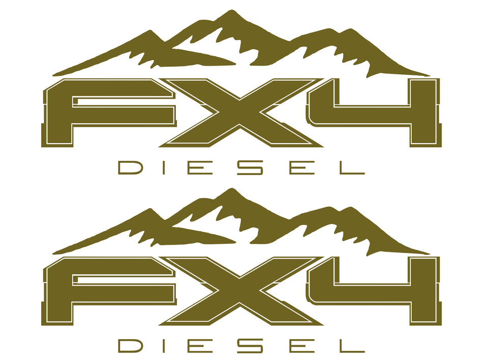 Ford FX4 Offroad Vinyl Decal