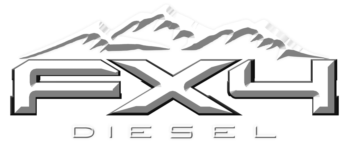 Ford FX4 Diesel Vinyl Decal