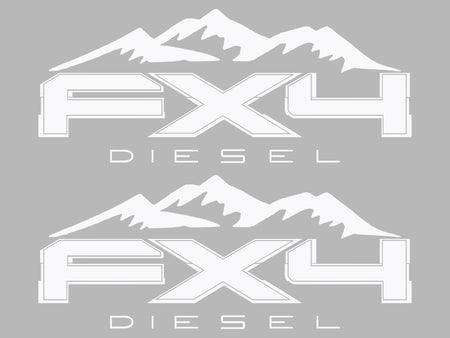 Ford FX4 Offroad Vinyl Decal