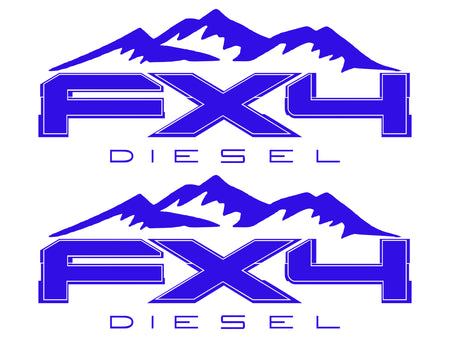 Ford FX4 Offroad Vinyl Decal