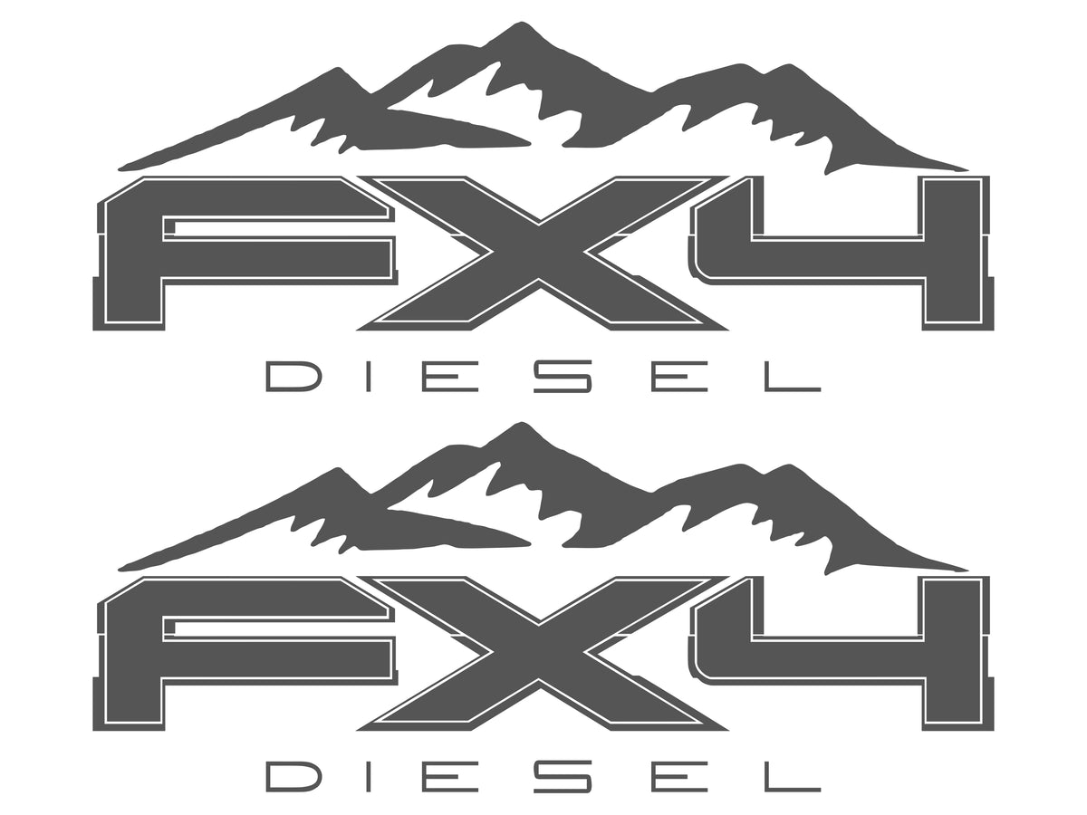 Ford FX4 Offroad Vinyl Decal