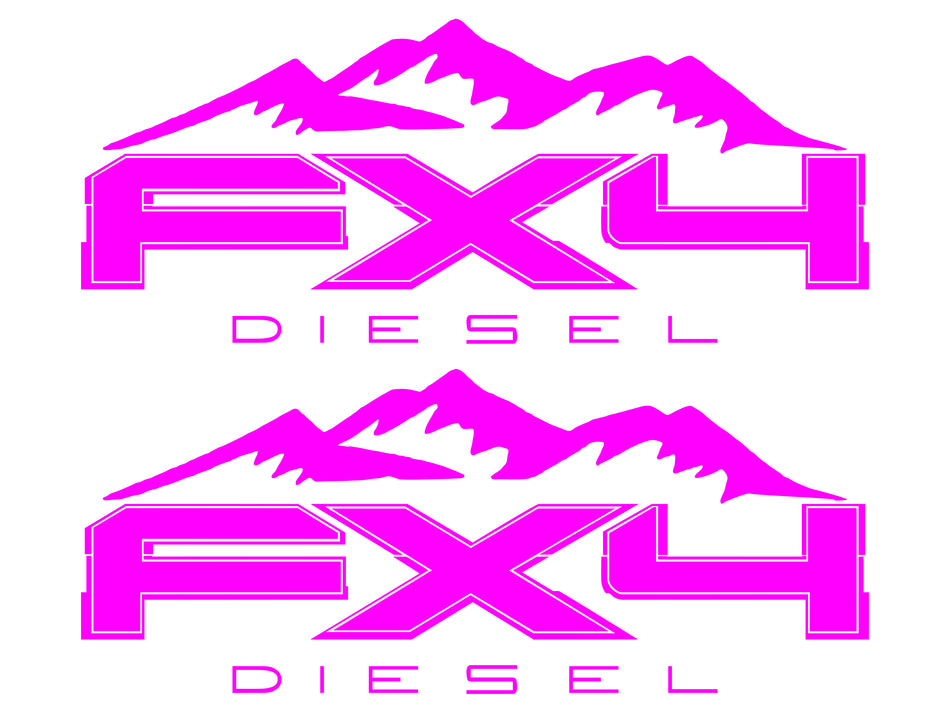 Ford FX4 Offroad Vinyl Decal
