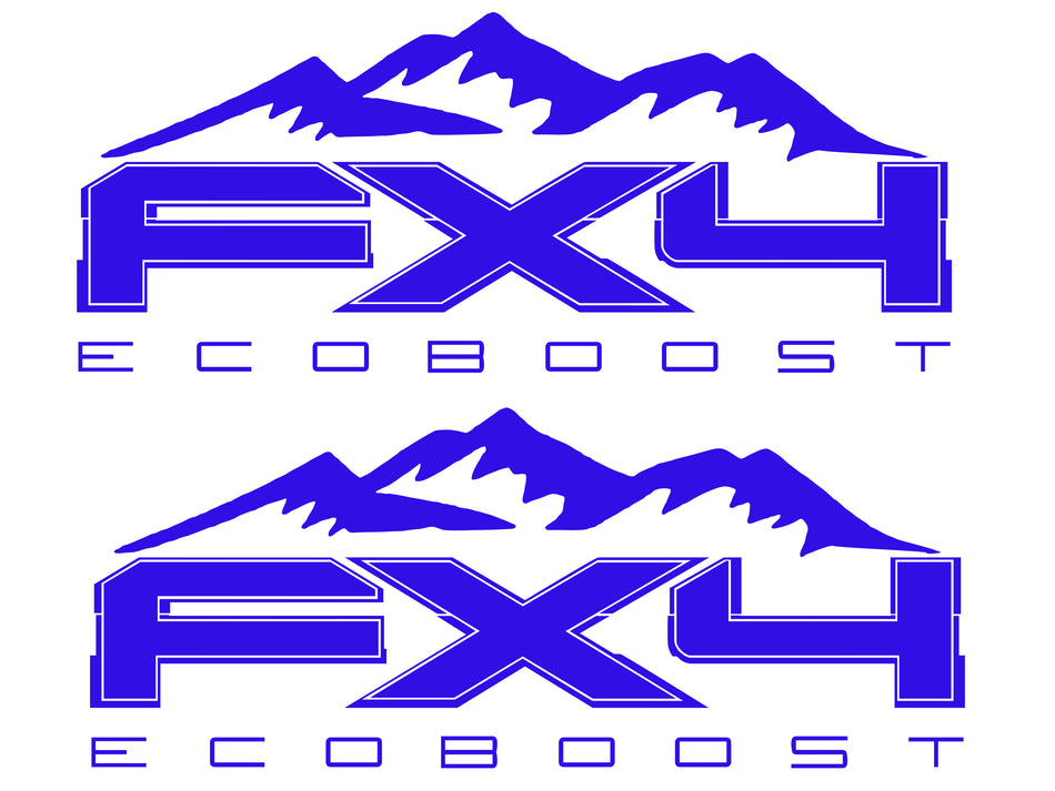 FX4 Eco Boost MOUNTAIN Bedside Fits Ford 2008-2017 F150-250 SUPER DUTY