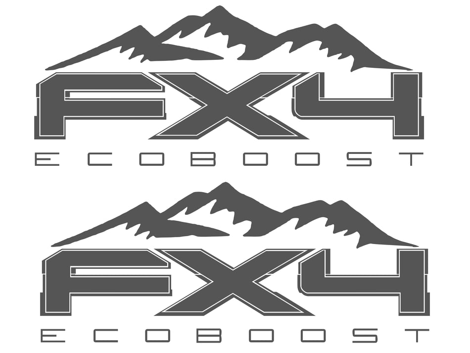 FX4 Eco Boost MOUNTAIN Bedside Fits Ford 2008-2017 F150-250 SUPER DUTY