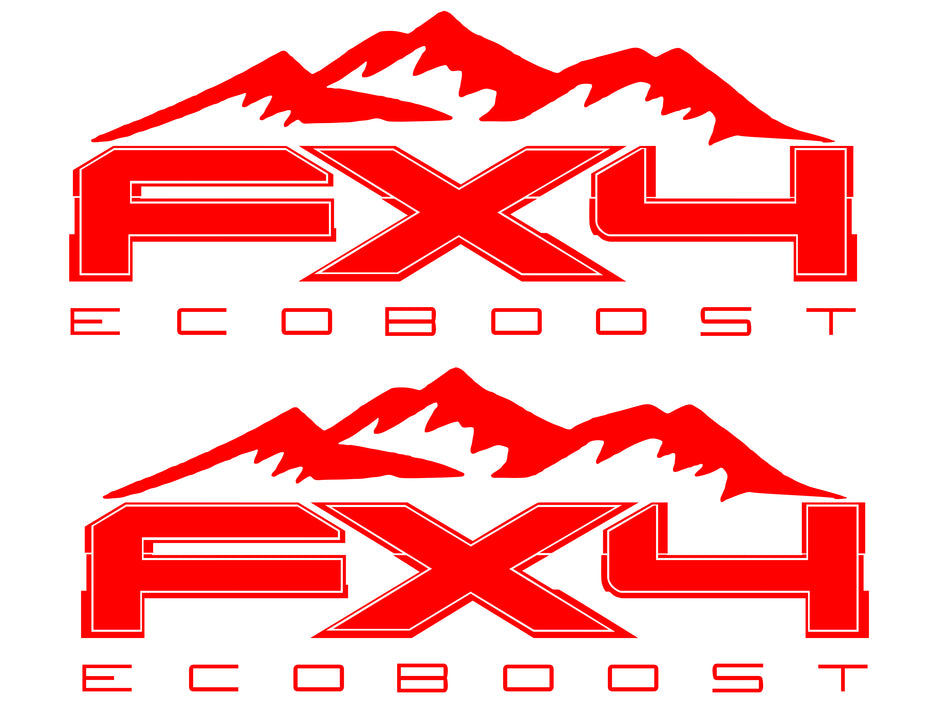 FX4 Eco Boost MOUNTAIN Bedside Fits Ford 2008-2017 F150-250 SUPER DUTY