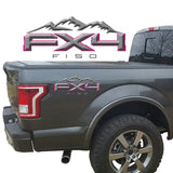 FX4 F150 Mountains 2-Color 3D Vinyl Decal Fits All Makes and Models