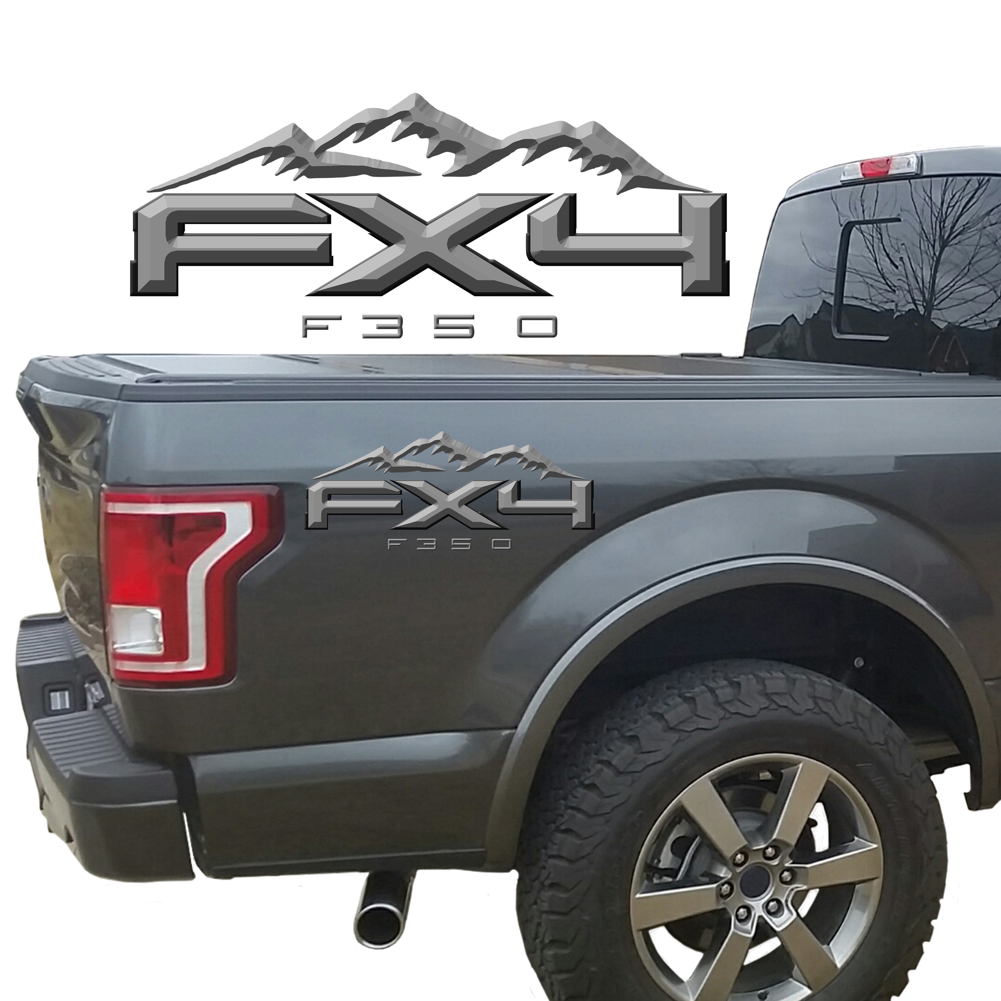 FX4 F350 Vinyl Decal