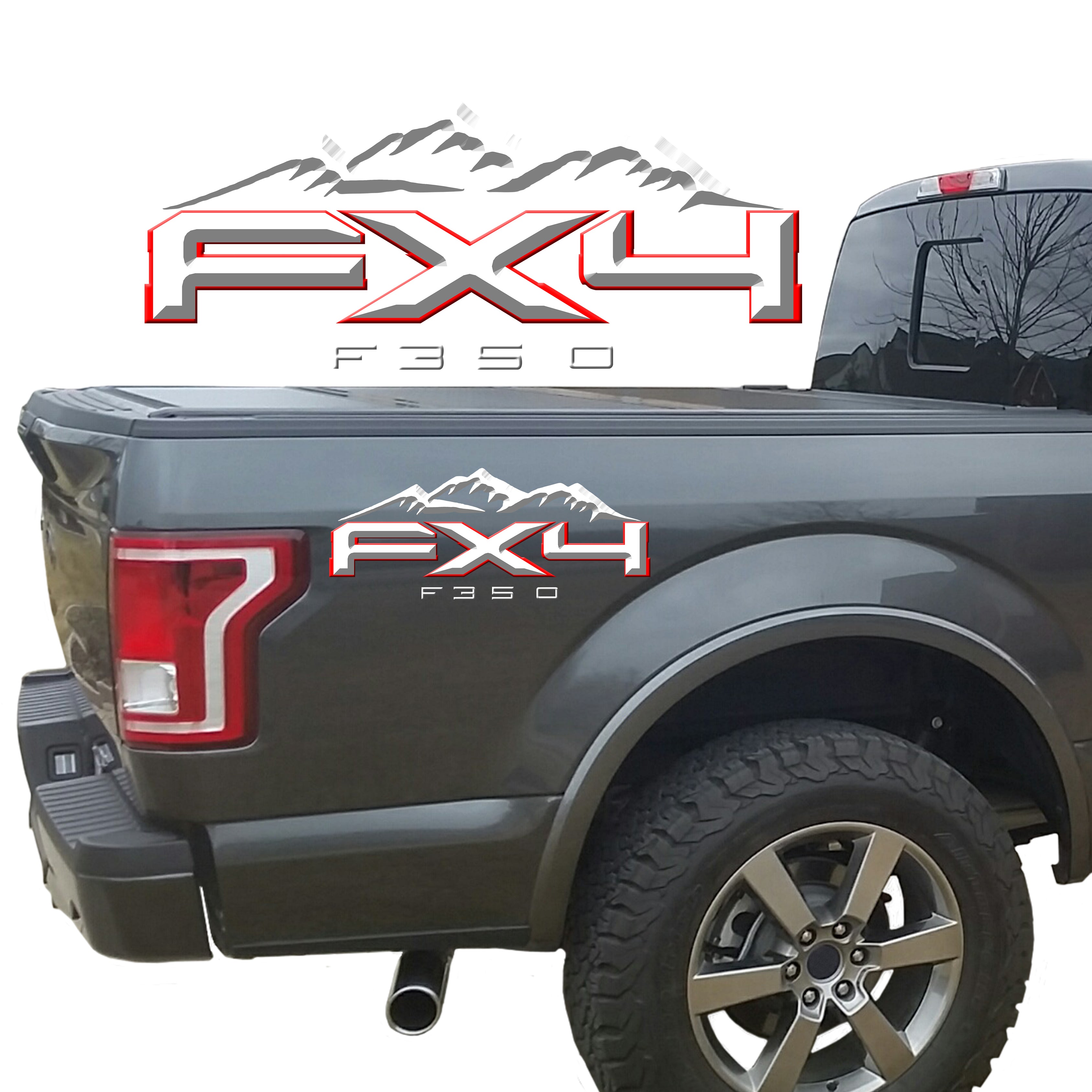 Ford Heavy Duty FX4 F350 Vinyl Decal