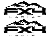  FX4 Lariat Vinyl Decal