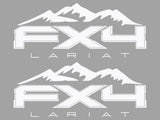  FX4 Lariat Vinyl Decal