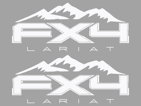  FX4 Lariat Vinyl Decal