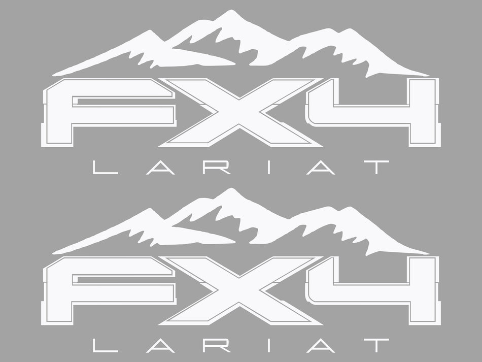  FX4 Lariat Vinyl Decal