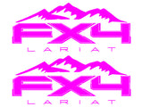  FX4 Lariat Vinyl Decal