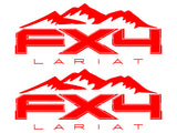  FX4 Lariat Vinyl Decal