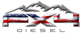 patriotic Ford FX4 Diesel Vinyl Decal