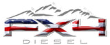 patriotic Ford FX4 Diesel Vinyl Decal