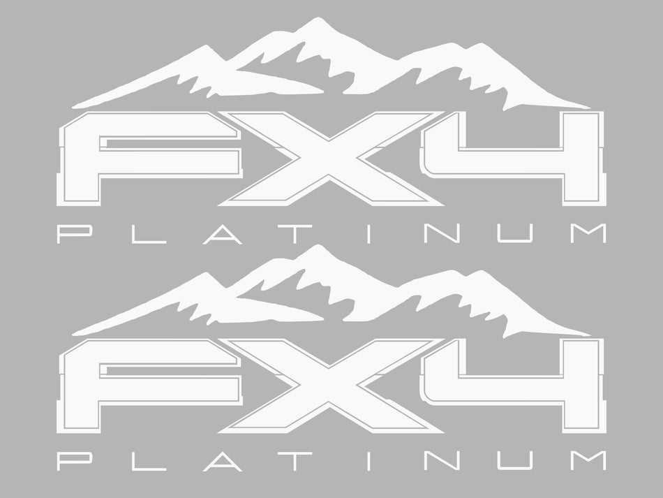 FX4 Platinum MOUNTAIN Bedside Fits Ford 2008-2017 F150-250 SUPER DUTY