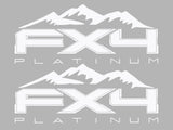 FX4 Platinum MOUNTAIN Bedside Fits Ford 2008-2017 F150-250 SUPER DUTY