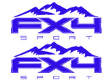 Ford FX4 Sport Mountains Vinyl Decal