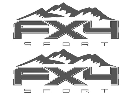 Ford FX4 Sport Mountains Vinyl Decal