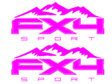 Ford FX4 Sport Mountains Vinyl Decal