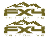Ford FX4 Triton V8 Vinyl Decal