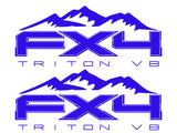 Ford FX4 Triton V8 Vinyl Decal