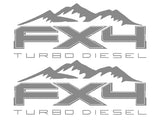 FX4 Turbo Diesel MOUNTAIN Bedside Fits Ford 2008-2017 F150-250 SUPER DUTY