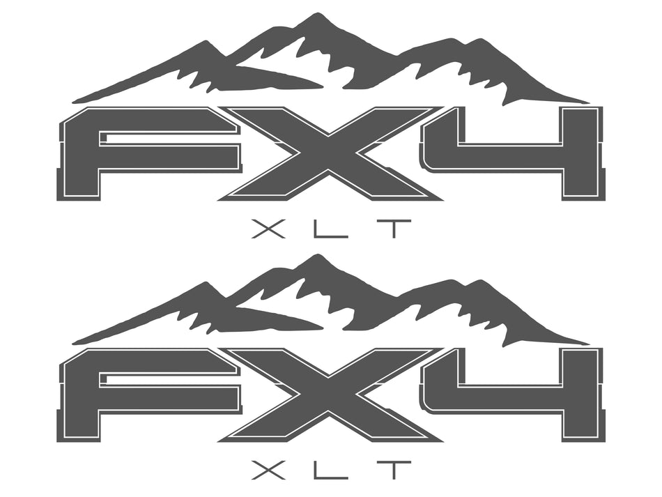 FX4 XLT MOUNTAIN Bedside Fits Ford 2008-2017 F150-250 SUPER DUTY