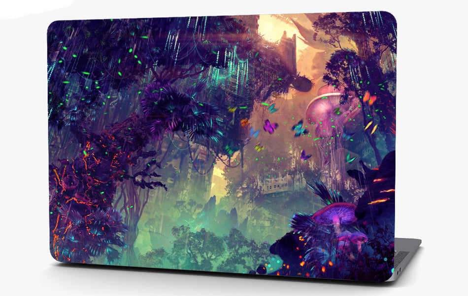 Fantasy City Vinyl Laptop Computer Skin Sticker Decal Wrap Macbook Various Sizes