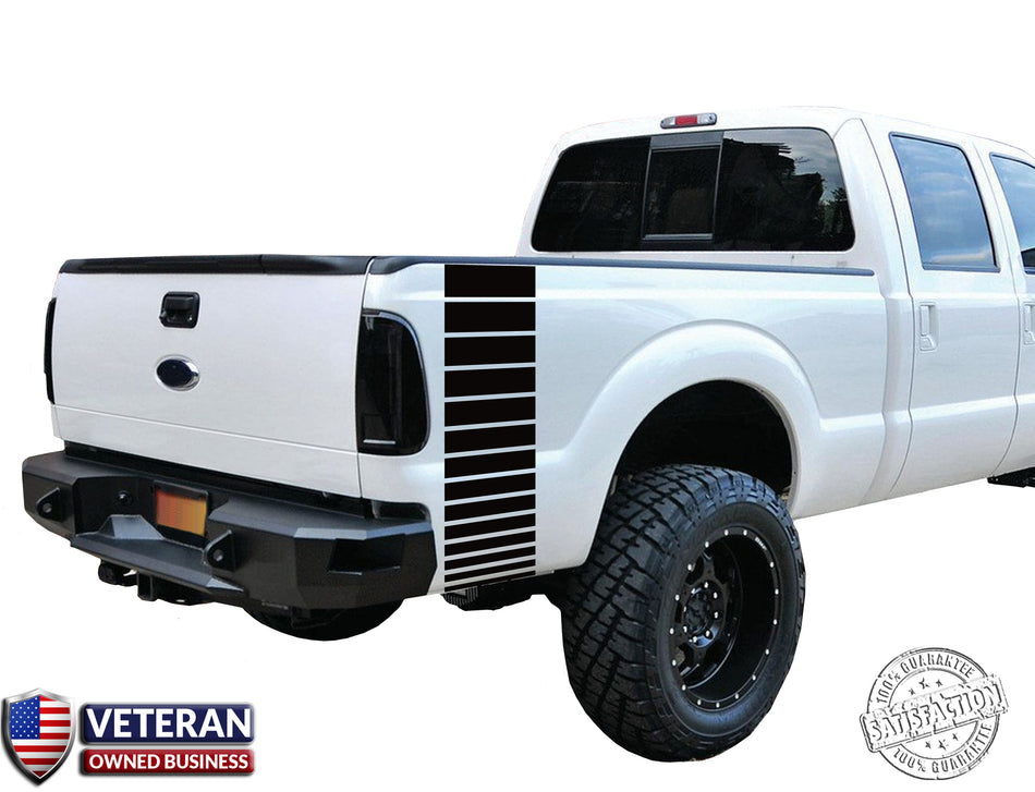 Universal Strobe Bed stripe Vinyl Decal