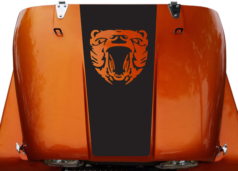 Grizzly Hood Blackout Medal of Honor Vinyl Decal Sticker fit: Jeep CJ 5 6 7 8