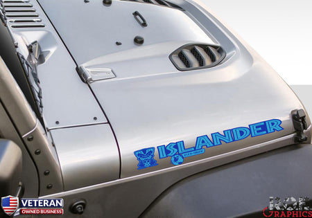jeep hood decals custom Islander