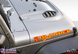 jeep hood decals custom Islander