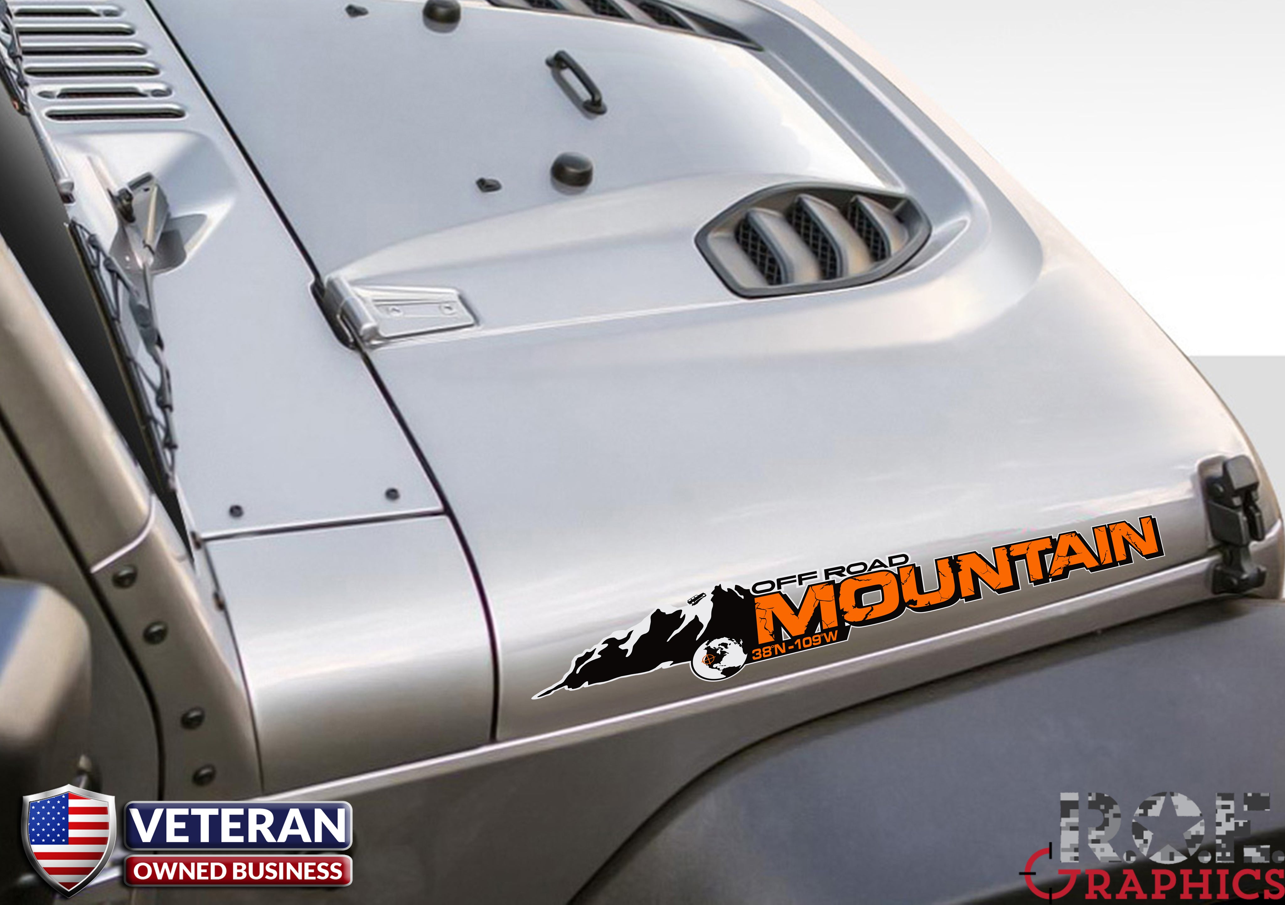 jeep hood decals custom