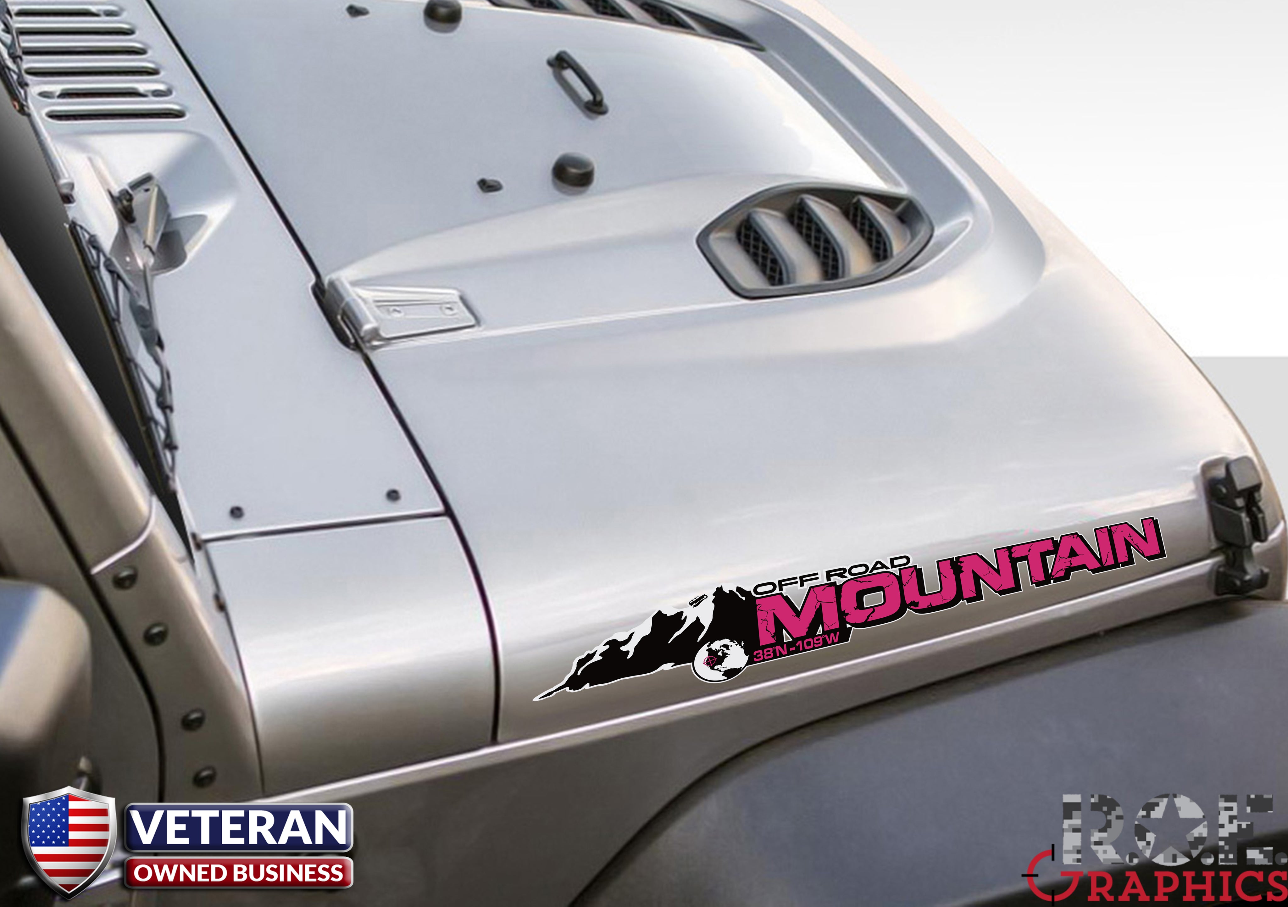 jeep hood decals custom
