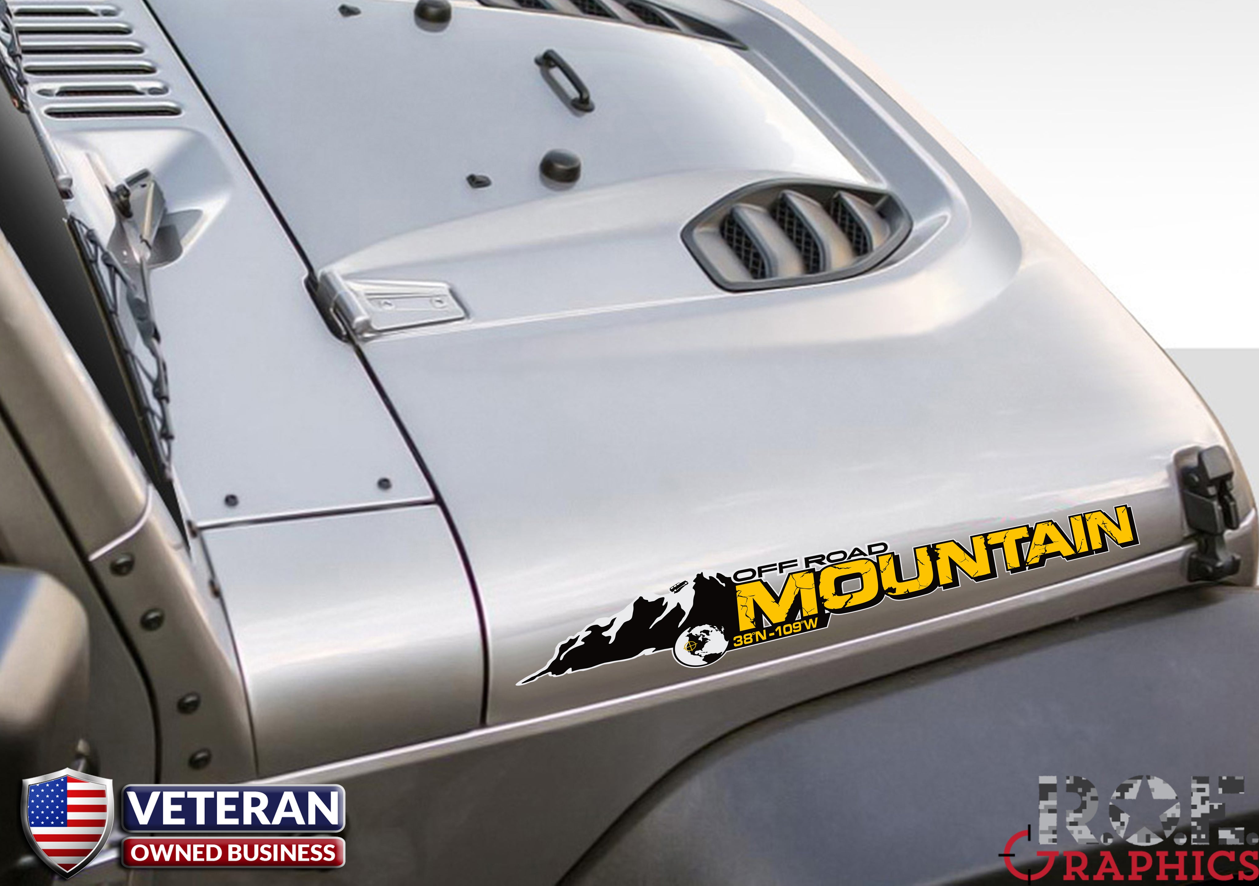 jeep hood decals custom