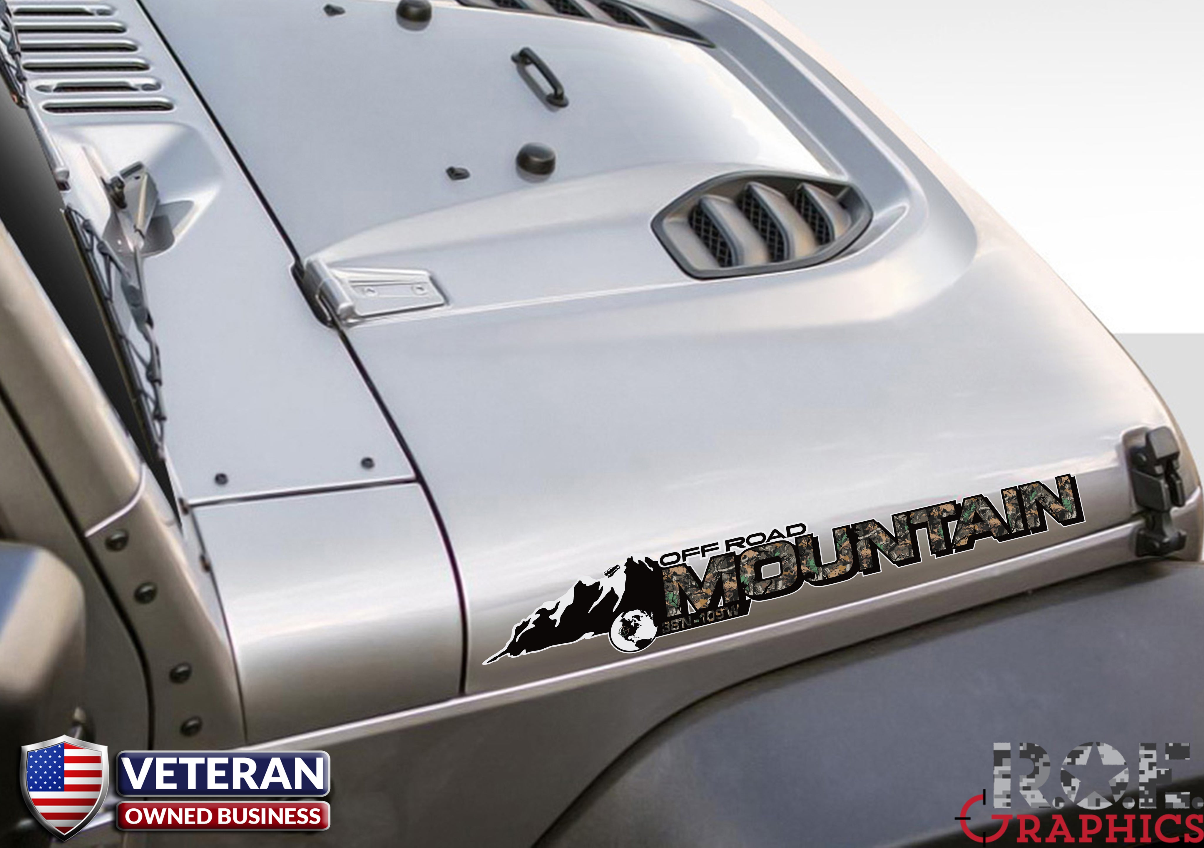 jeep hood decals custom